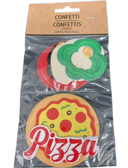 Confetti Pizza Party