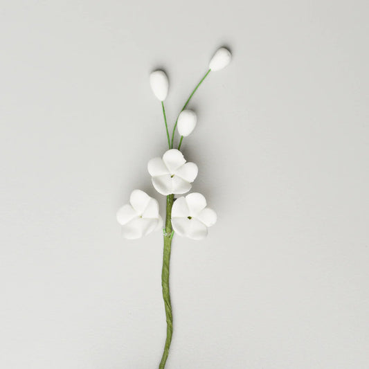 2.5" Apple Blossom Filler - White