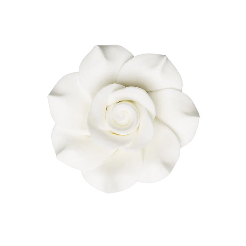 2" Gardenia - Medium - White