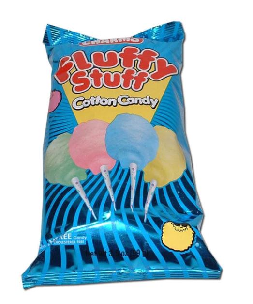 Charms Fluffy Stuff Cotton Candy 3.5oz