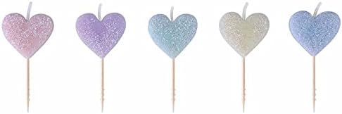 Heart Icon Molded Pick Candles