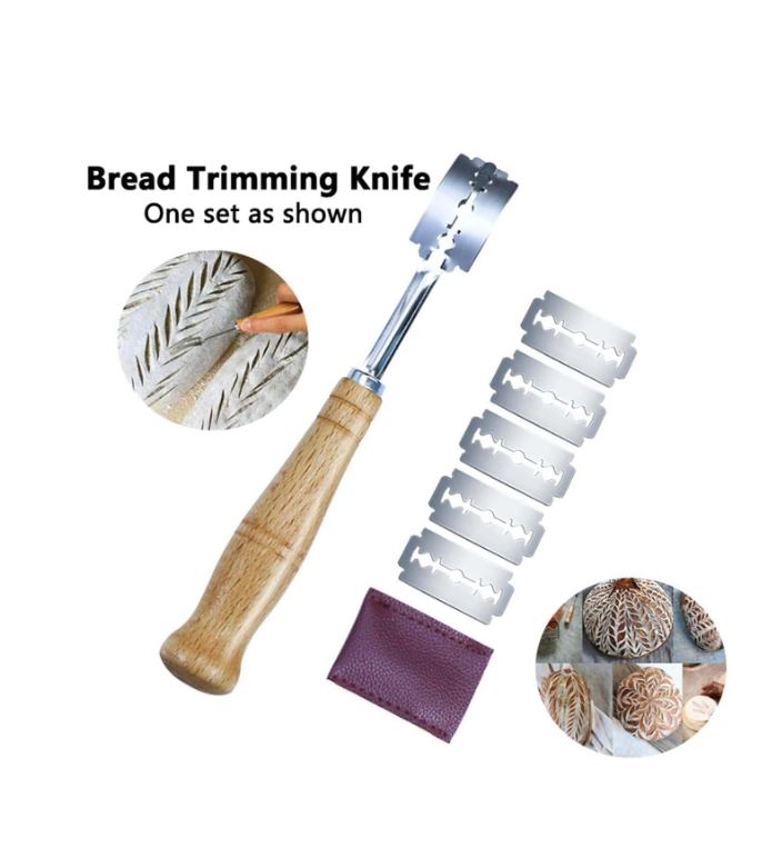 7pcs Stainless Steel Bread Trimming Knife