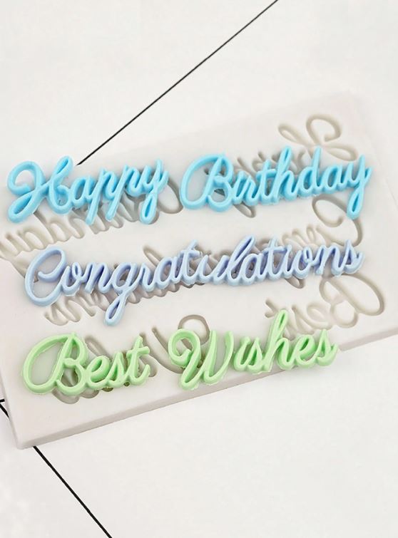 Message Silicone Mold