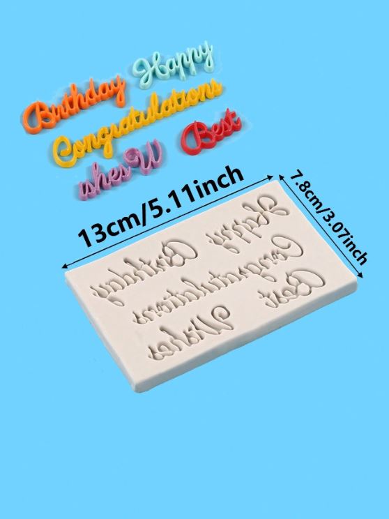 Message Silicone Mold