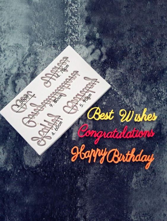 Message Silicone Mold