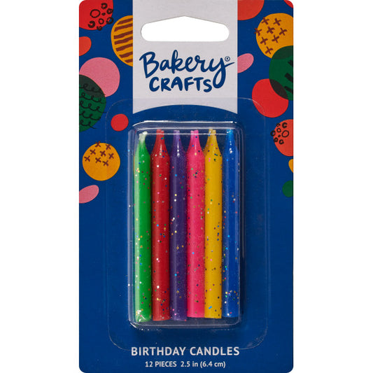 Glitter Assortment Smooth Candles