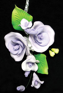 Tea Rose Spray - Small - Lavender