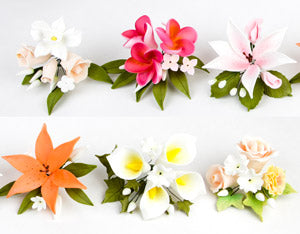 Small Assorted Sugar Flower Spray