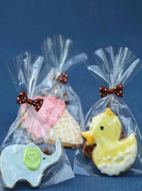 Clear Flat Open Top Candy Bags