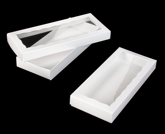 12" x 5" x 1 1/2" White Window Box Set