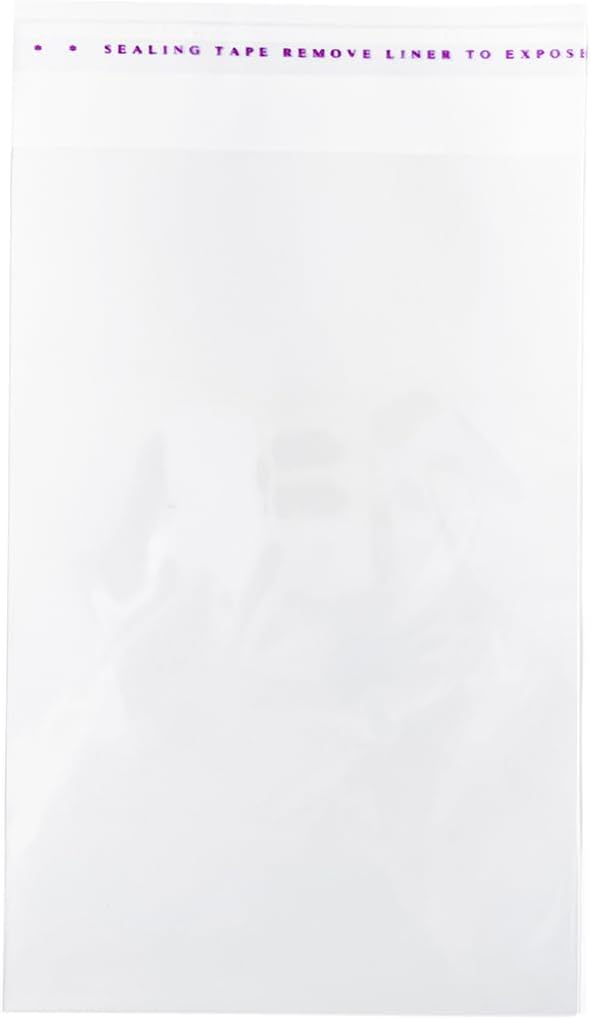 Self Sealing Cellophane Bags  - 7" x 3.5" inches
