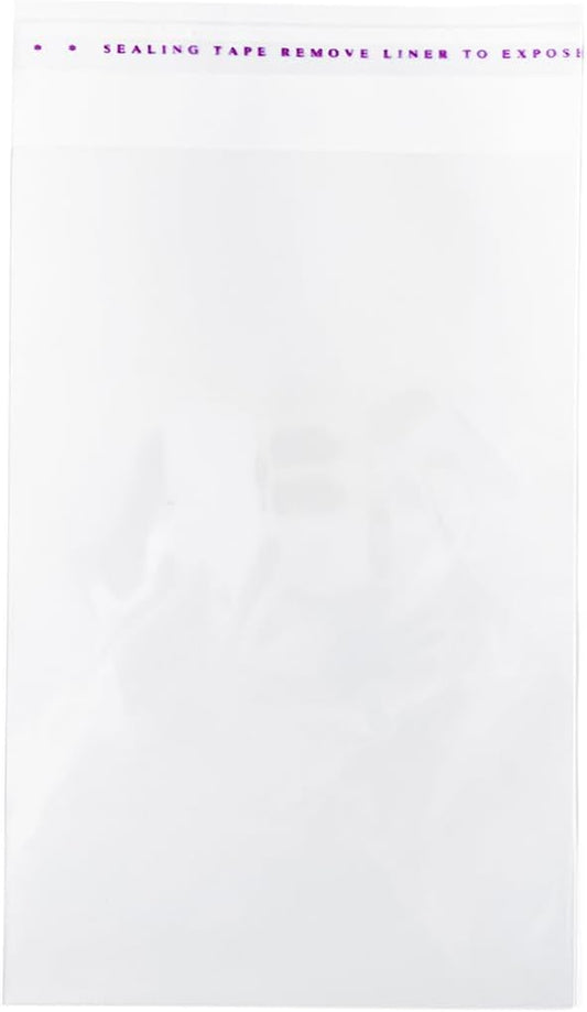 Self Sealing Cellophane Bags  - 7" x 3.5" inches