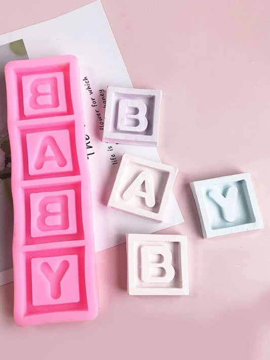 Baby Letters Silicone Mold