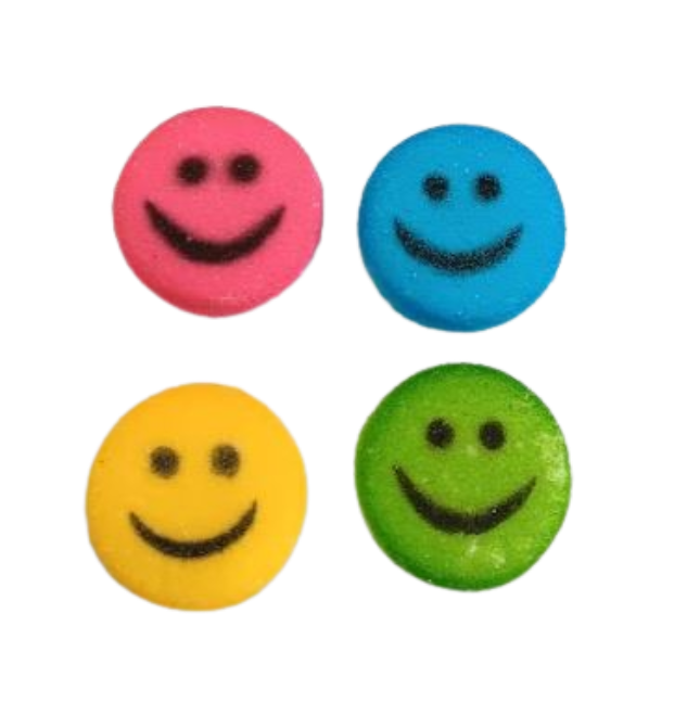 Happy Face Sugar Decor