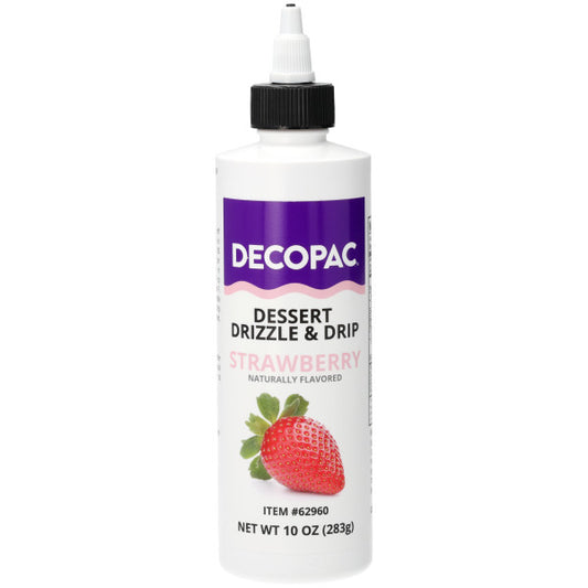 Strawberry Flavored Dessert Drizzle Cake Drip