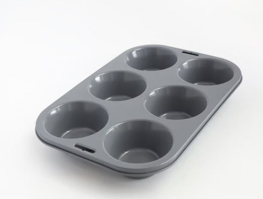 Giant Muffin Pan N/Stick 6 Cup