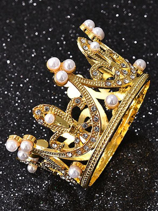 Gold Crown Cake Topper