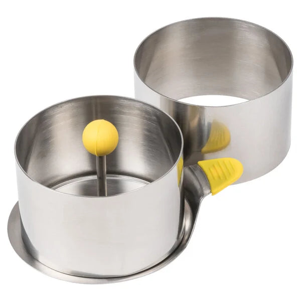 3 1/2" x 2" Stainless Steel 4-Piece Round Molding Kit