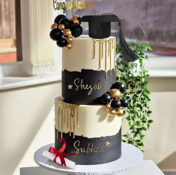 17pcs - Graduation Cake Topper