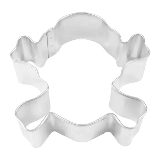 Skull & Crossbones Cookie Cutter (3.5")
