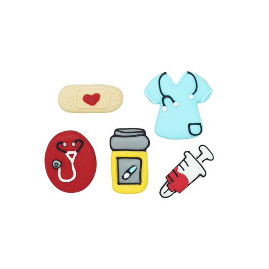 1.5" Medical Decorations