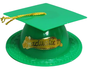 Graduation Hat - Green