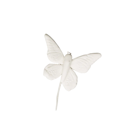2" Butterflies - Medium - White