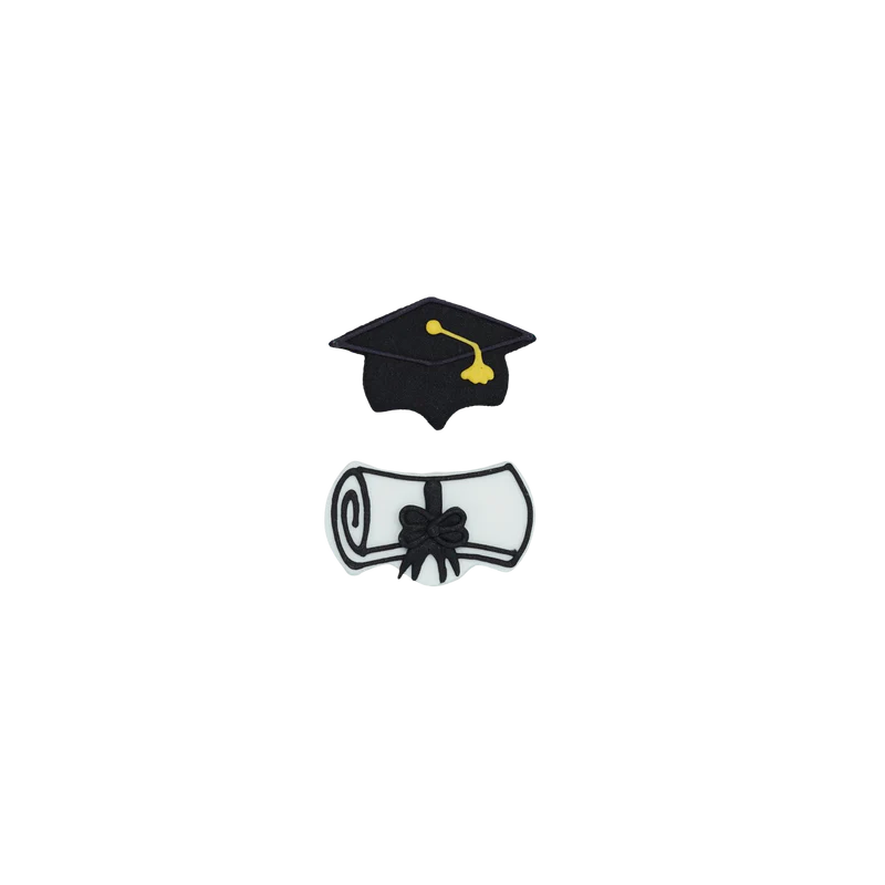 1.5" Graduation Cap & Diploma