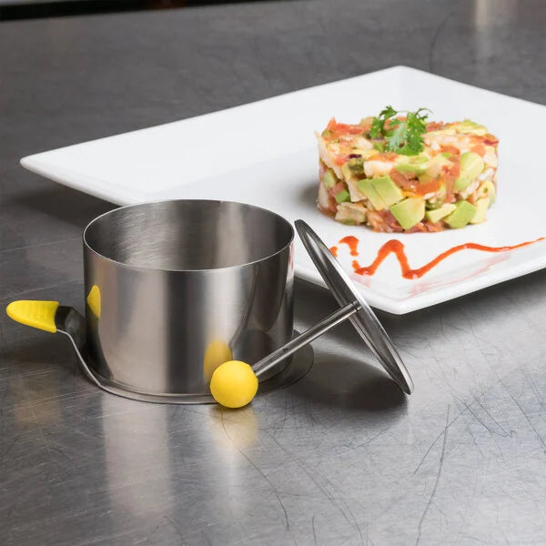 3 1/2" x 2" Stainless Steel 4-Piece Round Molding Kit