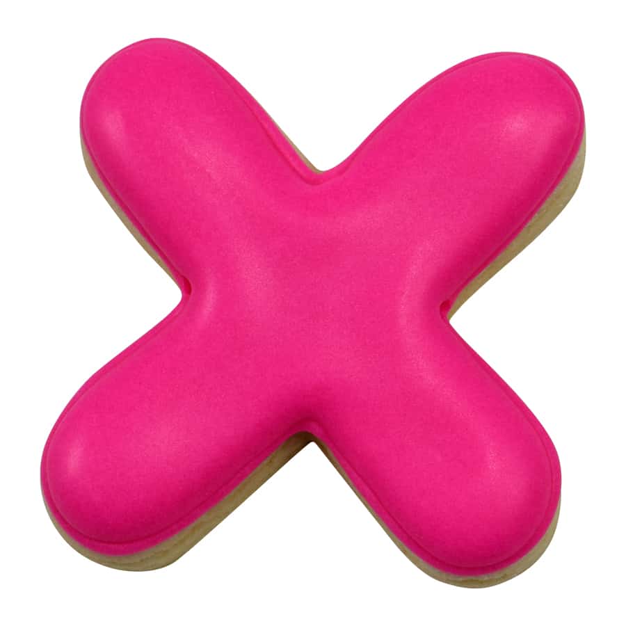 Mini "X" Cookie Cutter