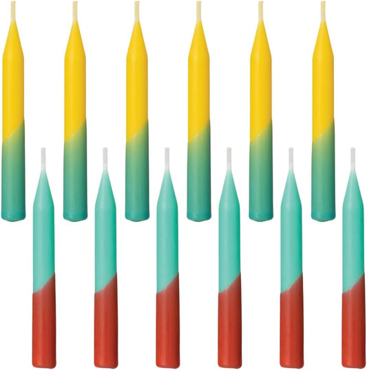 Two-Toned Stick Bee/Palm Wax Candles