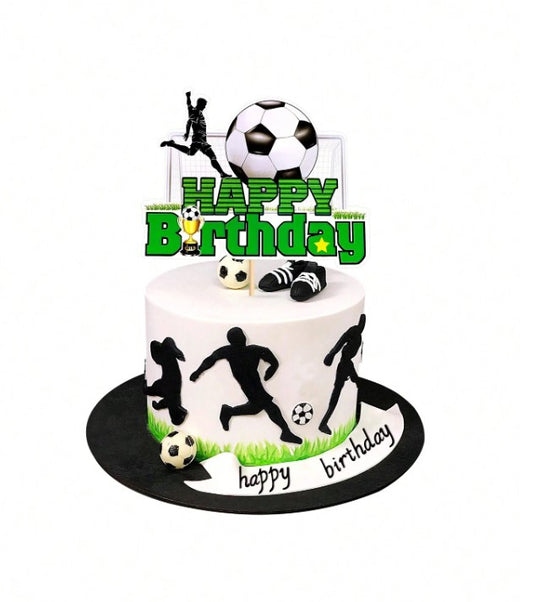 Soccer Cake Topper