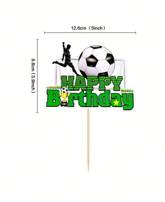 Soccer Cake Topper