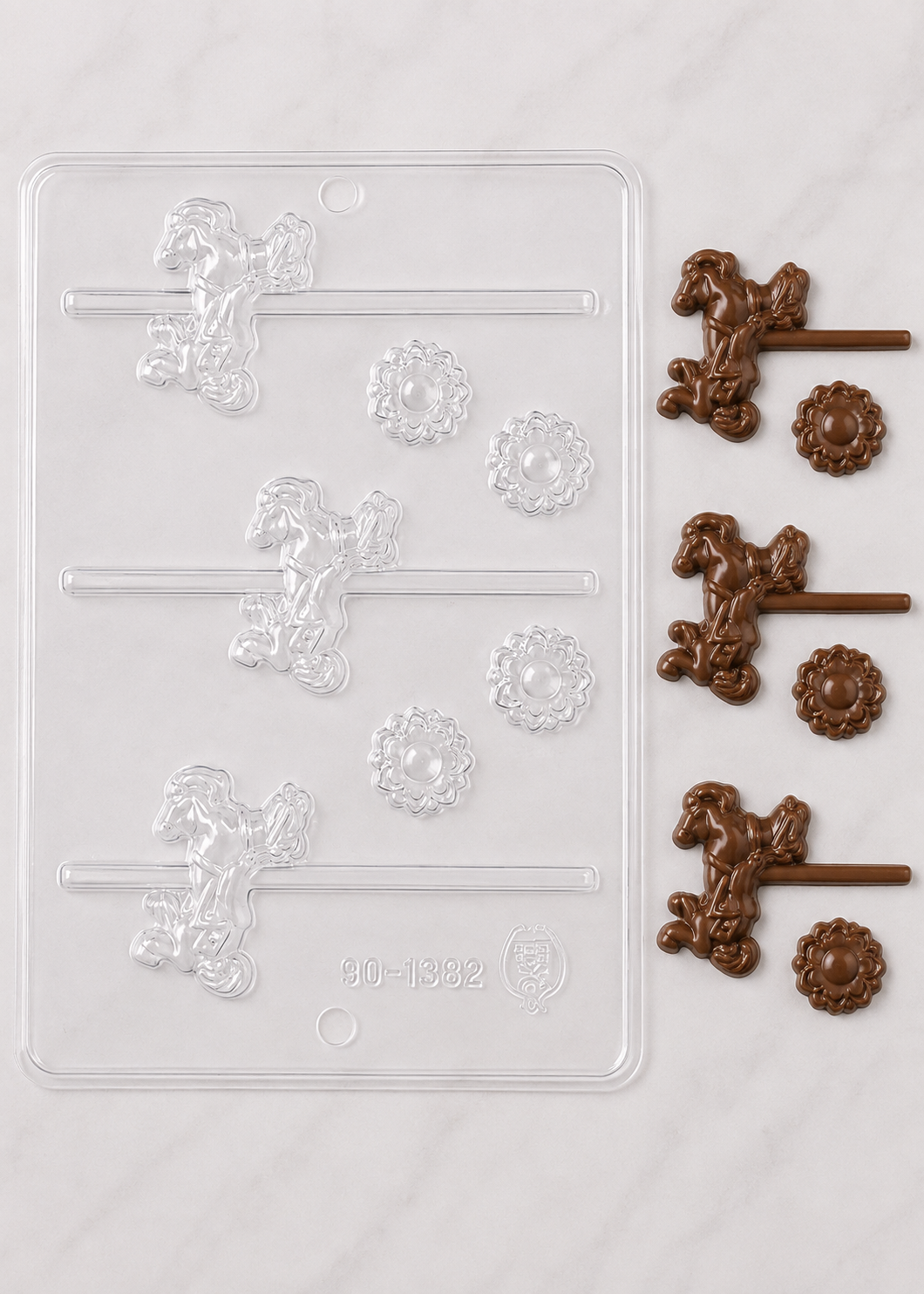 HORSE CAROUSEL CANDY MOLD