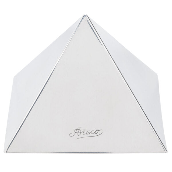 4 3/4" x 3 1/4" Stainless Steel Large Pyramid Mold