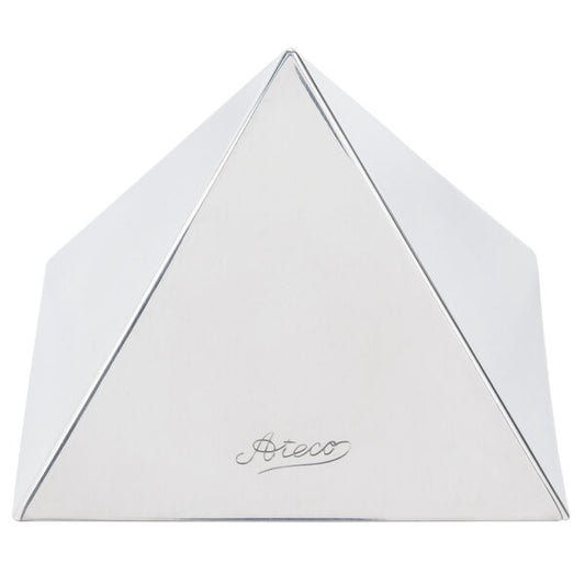4 3/4" x 3 1/4" Stainless Steel Large Pyramid Mold