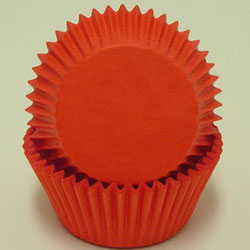 Bake Cups - Solid Red - Cupcake
