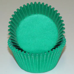 Bake Cups - Solid Green - Small