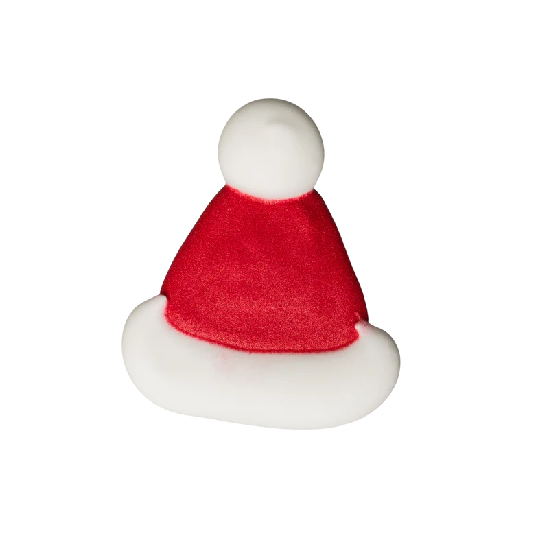 2" Royal Icing Santa Christmas Hats