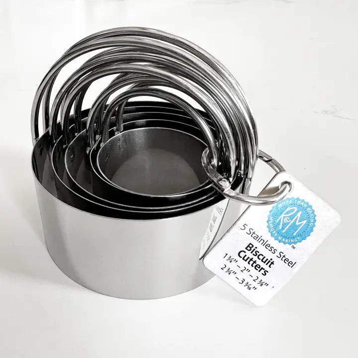 Biscuit Cutter 5 Pc S/S Set