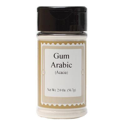 Gum Arabic (Acacia Powder) 2 oz. jar