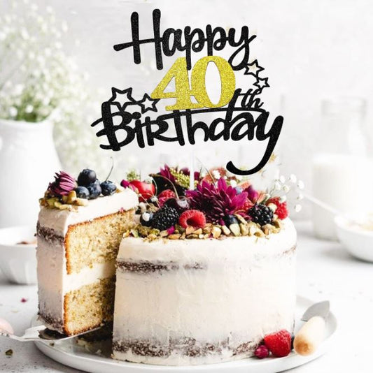 Happy Birthday Cake Topper