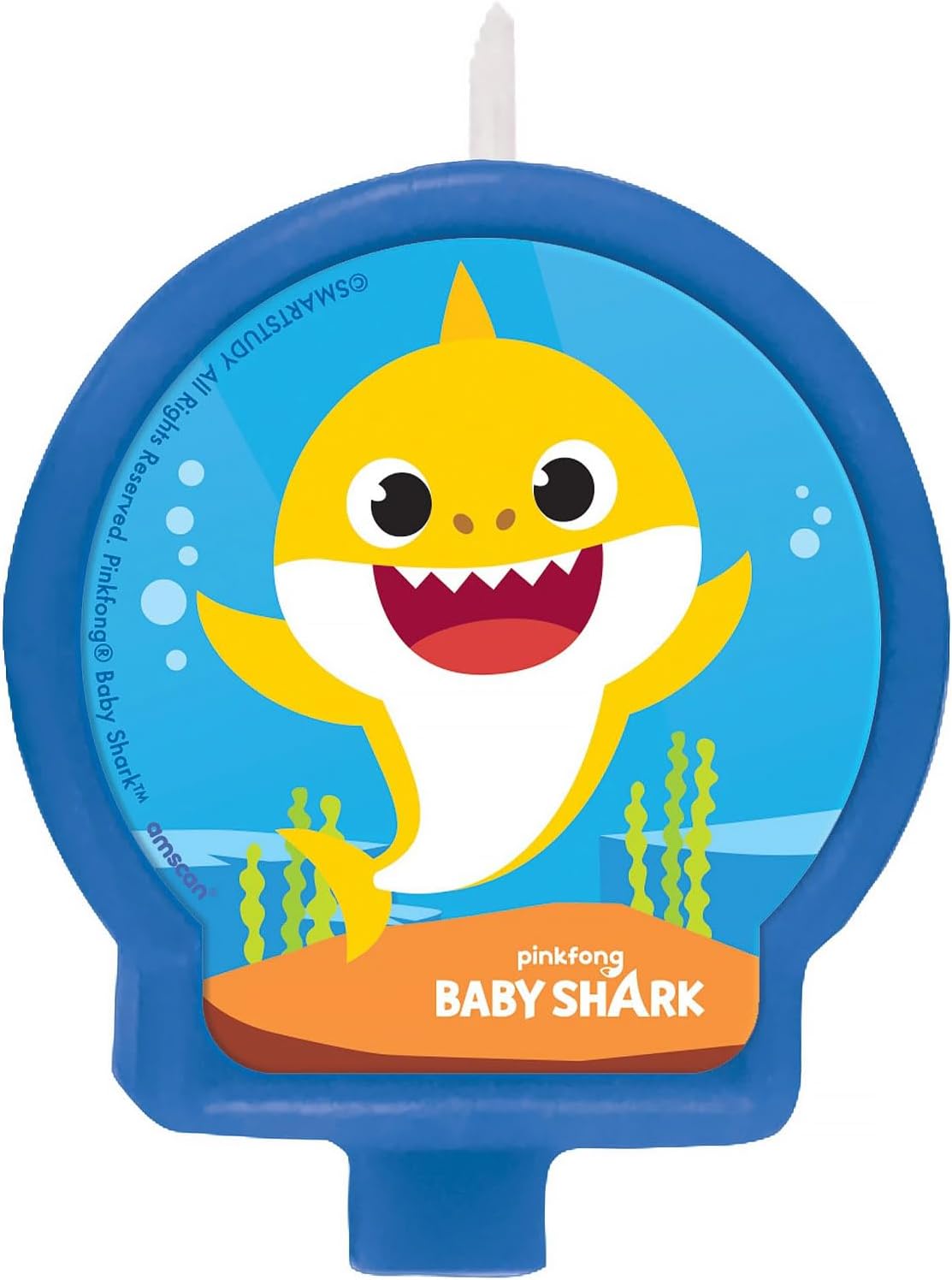 Baby Shark Birthday Party Candle