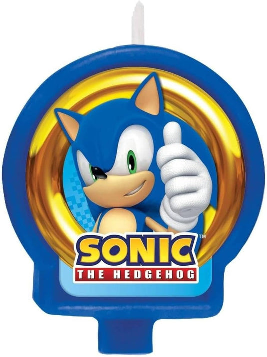 Sonic The Hedgehog Birthday Candle