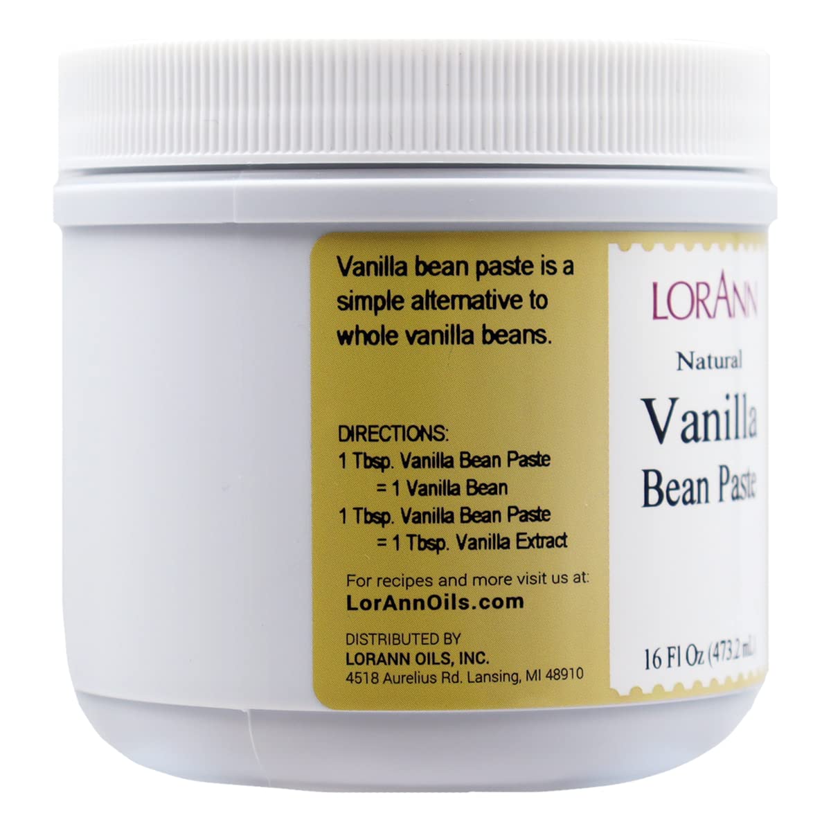 Vanilla Bean Paste 16oz