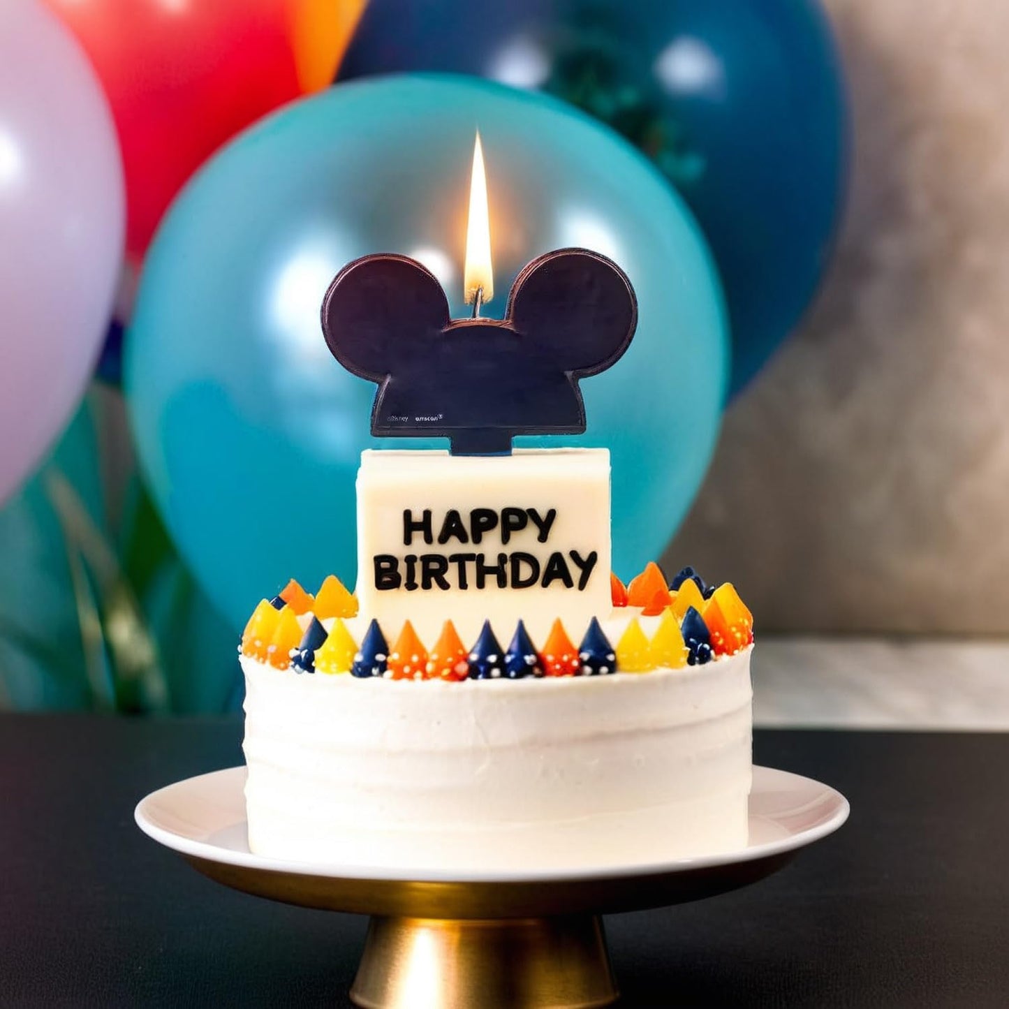 Mickey Mouse Birthday Candle