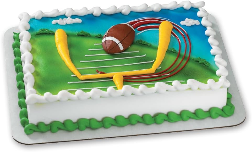 Extreme Football Magnet  Cake Topper