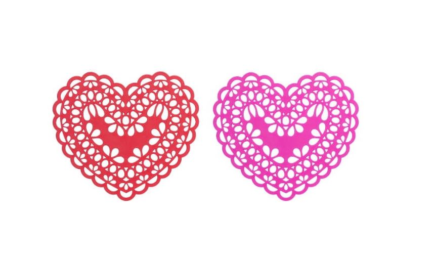 Lace Heart Layon