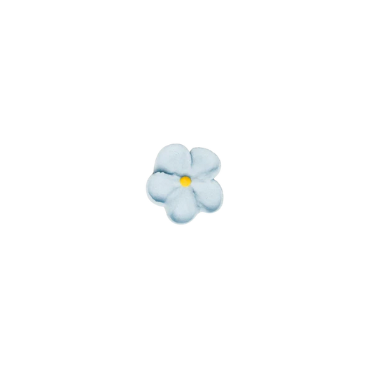 1/2" Royal Icing Forget-Me-Nots- Petite - Blue