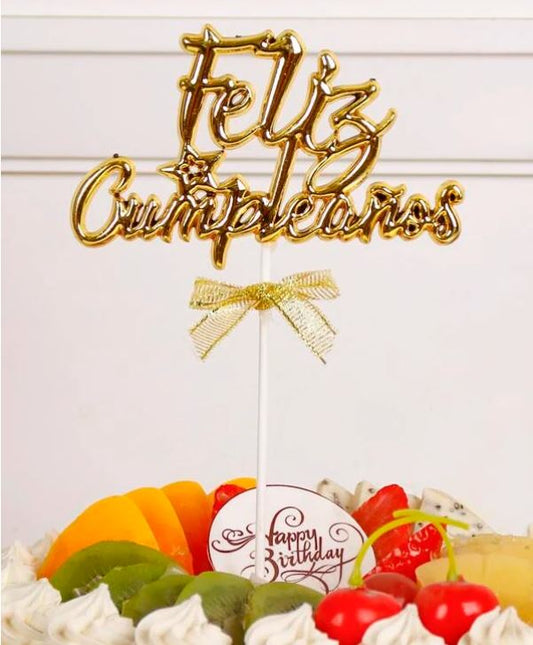 Feliz Cumpleaños Cake Topper